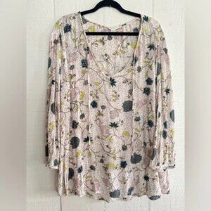 Caslon size 3x boho Floral top
